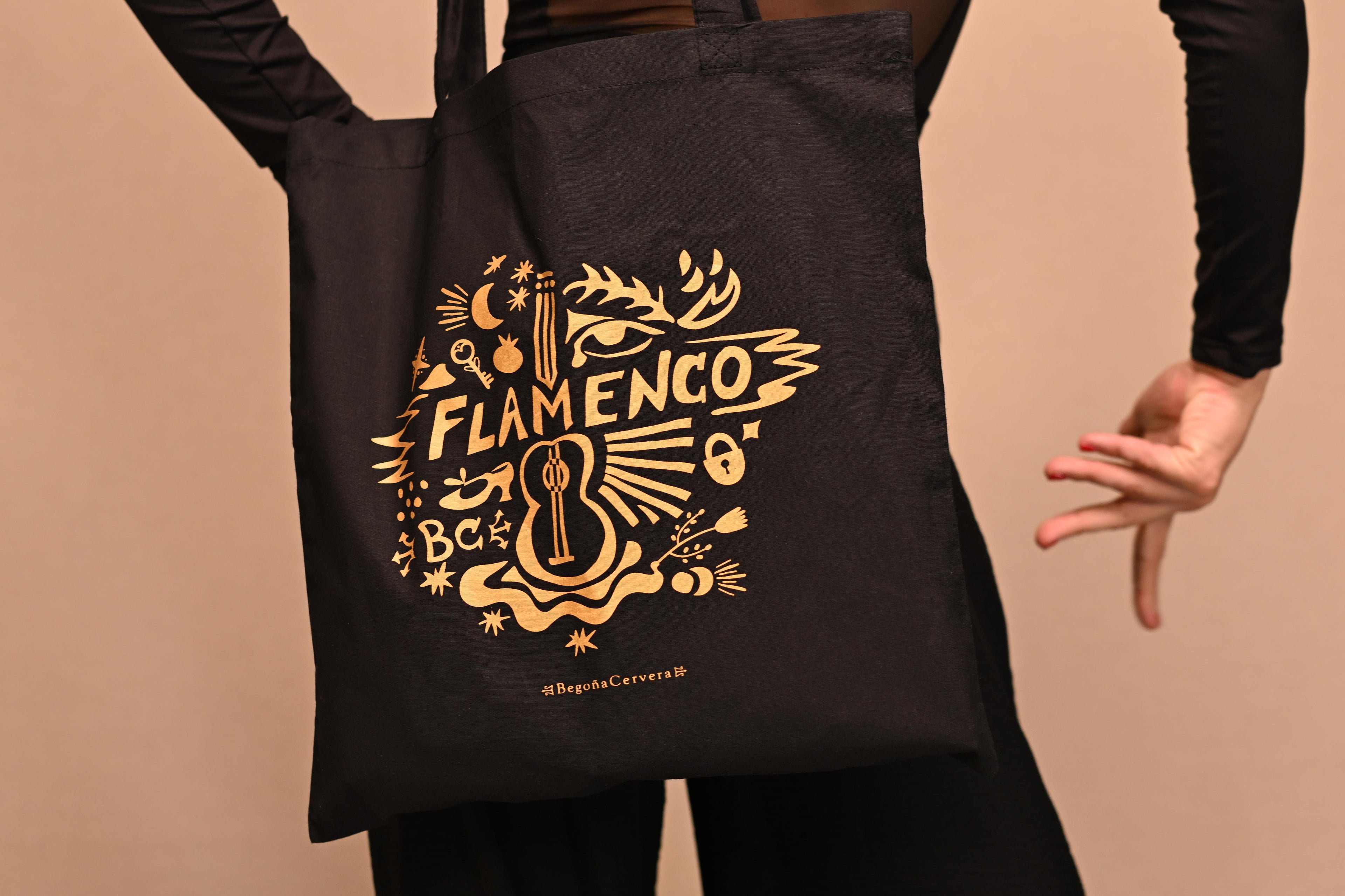 Bolsa de tela Flamenco