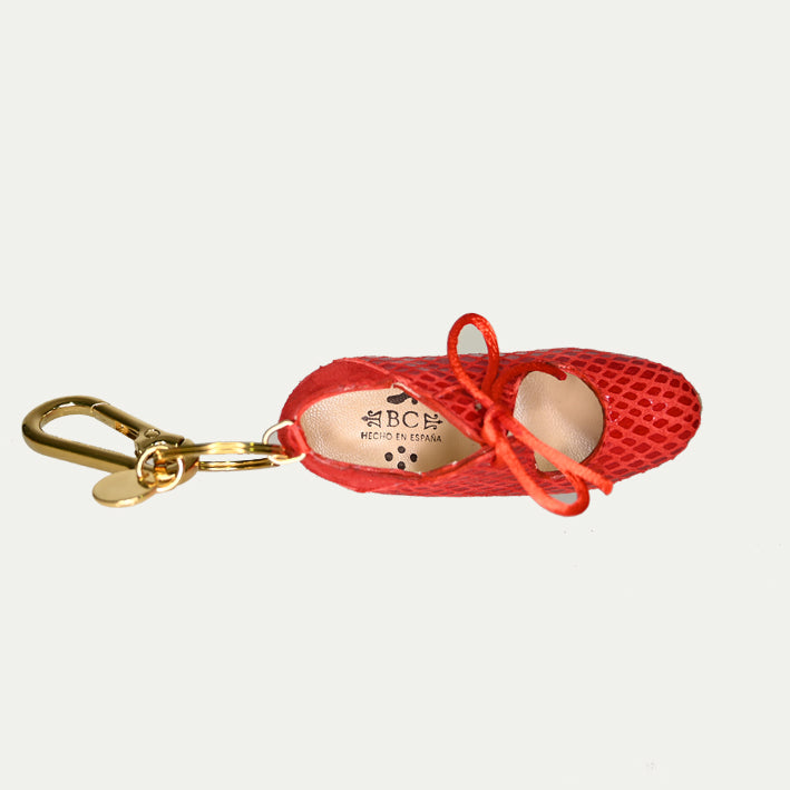 Charm serpiente roja