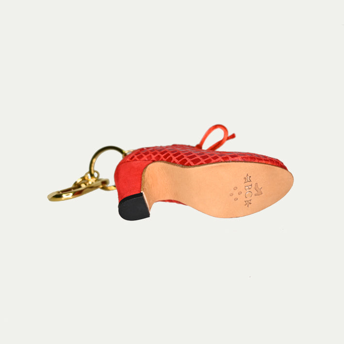 Charm serpiente roja