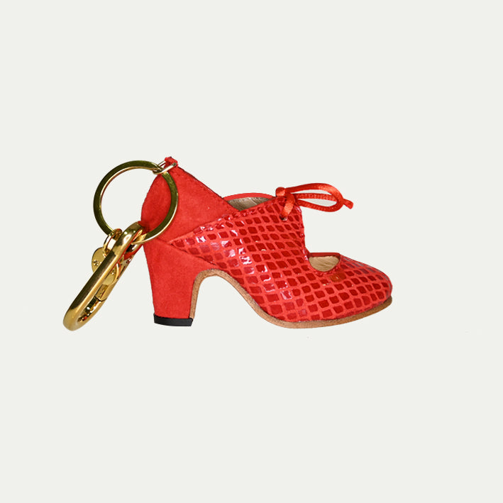 Charm serpiente roja