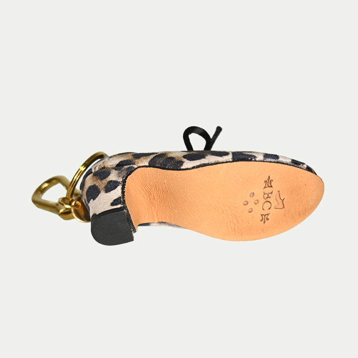 Charm Leopardo I Llavero flamenco