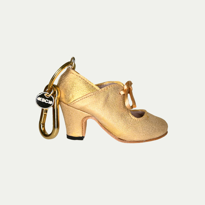 Charm Dorado I Llavero flamenco